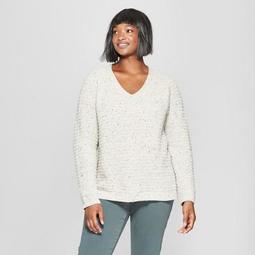 Women's Plus Size Back Interest Pullover - Universal Thread™ Gray