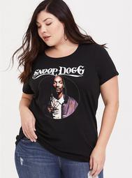 Black Snoop Dogg Crew Tee
