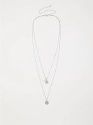 Silver-tone Sagittarius Layer Necklace