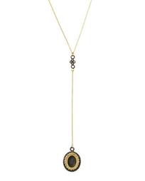 Old World Double-Sided Y-Drop Necklace