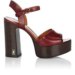 Lust Status Leather Platform Sandals