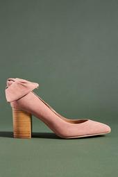 Anthropologie Bow-Tied Heels