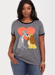 Disney Lady and the Tramp Ringer Top