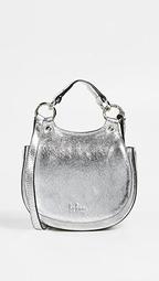 Tilda Mini Metallic Saddle Bag