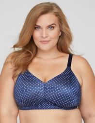 Printed No-Wire Backsmoother Bra
