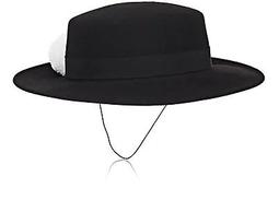 Brigitte Wool Boater Hat