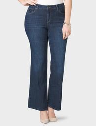 Plus Size Signature Fit Bootcut Jeans, Tall