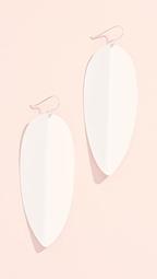 Medium Pointed Shield Earrings