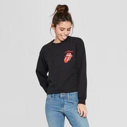 Women's Rolling Stones Sweatshirt - Black