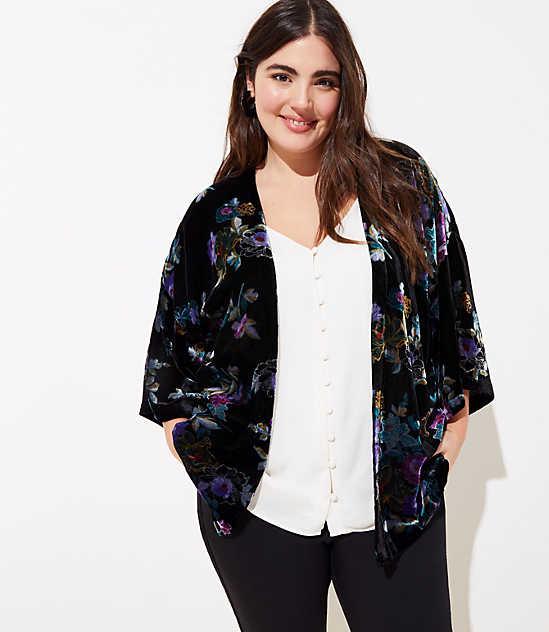 Loft on sale kimono cardigan