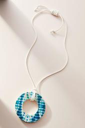 Ceramic Hoop Necklace