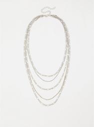 Silver Layer Chain Necklace