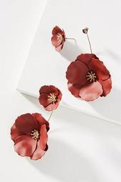Captiva Floral Front-Back Earrings