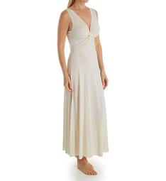 Unmentionables Twist Neck Long Crepe Nightgown A270970