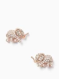 Things We Love Pave Elephant Studs