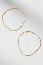 Vienna Oval Hoop Earrings