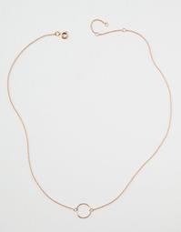 AE Dainty Circle Necklace