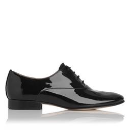 Isabelle Black Patent Leather Oxford