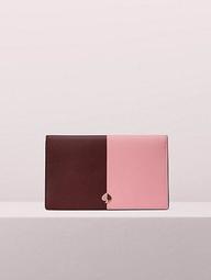Nicola Bicolor Clutch Wallet