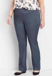 plus size stretch pull on bootcut pant