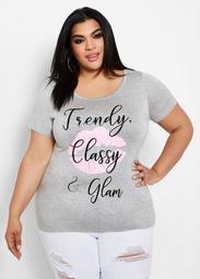 Trendy Classy Glam Graphic Tee