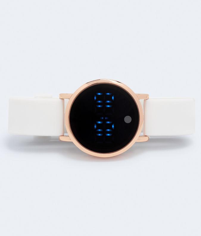 digital watch round