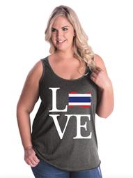 Love Thailand Women Curvy Plus Size Tank Tops