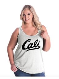 Cali Black California Republic Women Curvy Plus Size Tank Tops