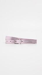 15mm Metallic Leather Belt