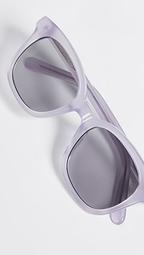 Venice Flat-Frame Sunglasses