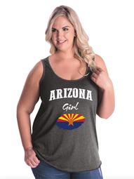 Arizona Girl Women Curvy Plus Size Tank Tops