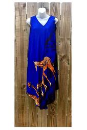 Blue Safari Dress