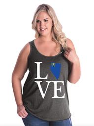 Love Nevada Women Curvy Plus Size Tank Tops