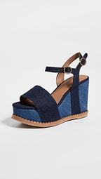 Carrie Super Wedge Sandals
