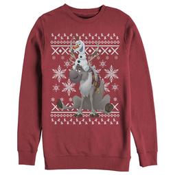 Frozen Women's Ugly Christmas Sweater Friends Sweatshirt