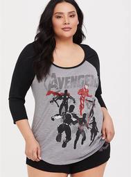 Her Universe Marvel Avengers Lounge Top