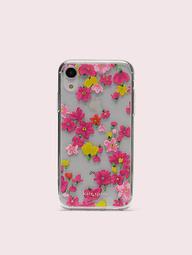 Jeweled Marker Floral Clear Iphone Xr Case