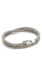 Sterling Silver Ipsum Wrap Bracelet