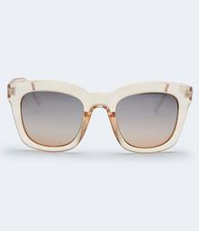 Chunky Square Mirrored Sunglasses