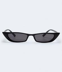 Slim Clear Cateye Sunglasses