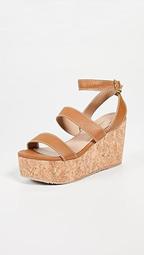 Imrali Strappy Wedge Sandals