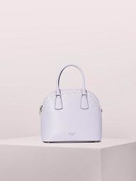 Sylvia Perforated Large Satchel