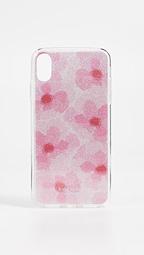 Glitter Abstract Peony iPhone XS Max Case
