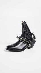 Ankle Half Cowboy Boots