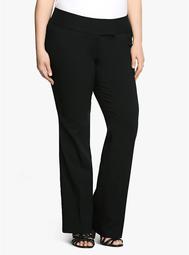 Black Relaxed Trouser Pant