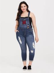 Disney Mickey Mouse Patch Overalls