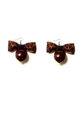 Leopard Print Earrings