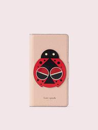 Spademals Lucky Ladybug Iphone X & Xs Folio Case