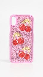 Cherry Beaded iPhone X / XS Case