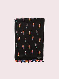 Flock Party Oblong Scarf